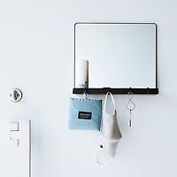 Yamazaki Home Tower Magnetic Storage Rack Black